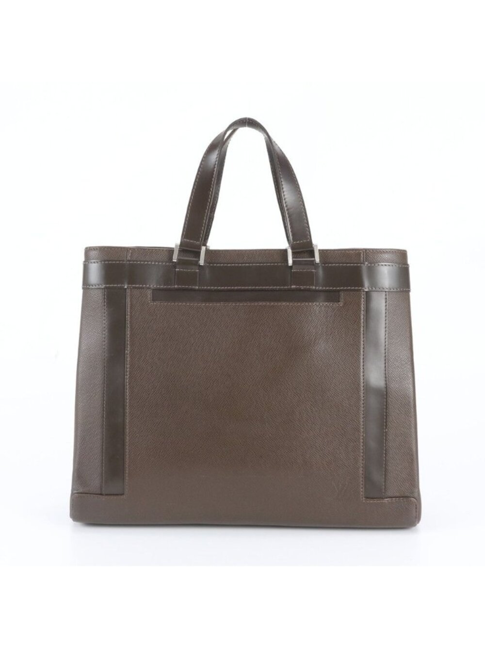 Louis Vuitton Taiga Kasbek PM Grizzly Leather Tote Bag Business